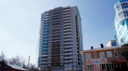 Ход строительства ЖК Центральный (ул. Зеленая) на 11 апреля 2017