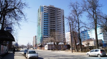 Ход строительства ЖК Центральный (ул. Зеленая) на 11 апреля 2017