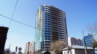 Ход строительства ЖК Центральный (ул. Зеленая) на 11 апреля 2017