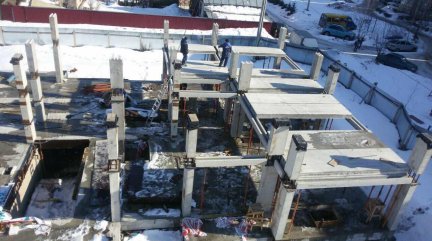 Ход строительства ЖК Аврора (Авдотьино, ул. Революционная) на 10 марта 2017
