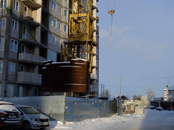 Ход строительства ЖК Иван Да Марья (Авдотьино, ул. Революционная) на 16 декабря 2016