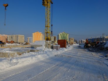 Ход строительства Многоквартирный жилой дом, Литер 1 (мкр. Новая Ильинка 3) на 13 января 2016