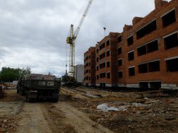 Ход строительства Многоквартирный жилой дом, Литер 1 (мкр. Новая Ильинка 3) на 1 мая 2016