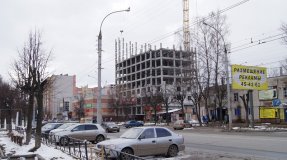 Ход строительства ЖК на ул. Б. Хмельницкого на 18 апреля 2017
