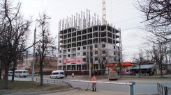 Ход строительства ЖК на ул. Б. Хмельницкого на 24 апреля 2017
