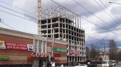 Ход строительства ЖК на ул. Б. Хмельницкого на 24 апреля 2017