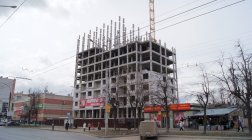 Ход строительства ЖК на ул. Б. Хмельницкого на 24 апреля 2017
