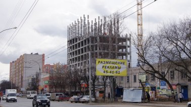 Ход строительства ЖК на ул. Б. Хмельницкого на 24 апреля 2017