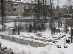 Ход строительства ЖК Нормандия (ул. Нормандия-Неман) на 13 января 2017