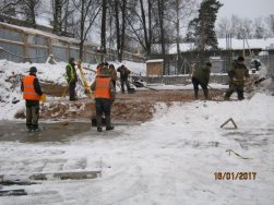 Ход строительства ЖК Нормандия (ул. Нормандия-Неман) на 16 января 2017