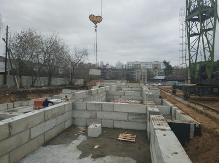 Ход строительства ЖК Добролюбово (ул. Добролюбова), д. 10 на 13 апреля 2017