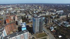 Ход строительства ЖК Центральный (ул. Зеленая) на 2 мая 2017
