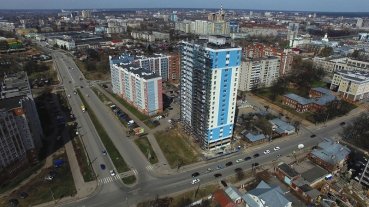 Ход строительства ЖК Центральный (ул. Зеленая) на 2 мая 2017