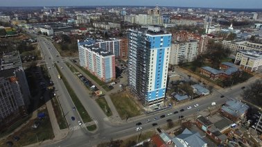 Ход строительства ЖК Центральный (ул. Зеленая) на 2 мая 2017