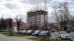 Ход строительства ЖК на ул. Б. Хмельницкого на 2 мая 2017