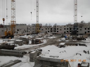 Ход строительства Дом на ул. Кудряшова Литер 1 на 20 февраля 2017