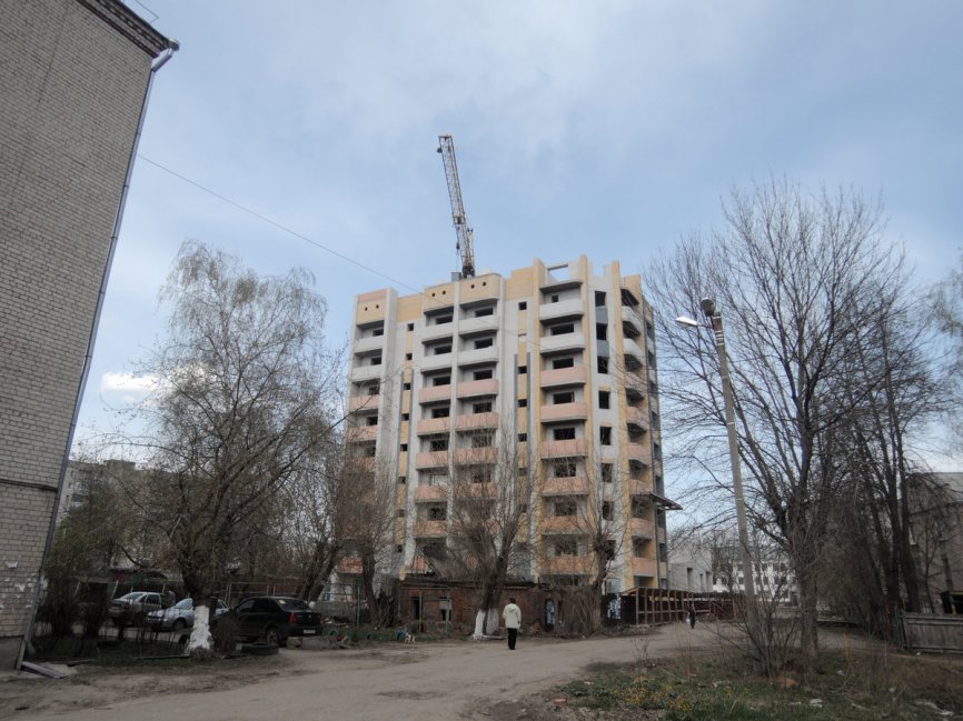 Ход строительства ЖК Победа на 1 мая 2017