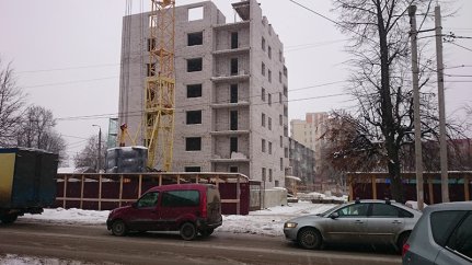 Ход строительства Дом на ул. Постышева, д. 12 на 27 января 2017