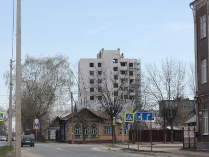 Ход строительства Дом на ул. Постышева, д. 12 на 1 мая 2017