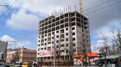 Ход строительства ЖК на ул. Б. Хмельницкого на 11 мая 2017