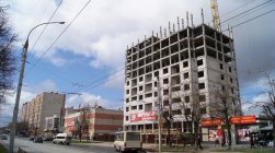 Ход строительства ЖК на ул. Б. Хмельницкого на 11 мая 2017