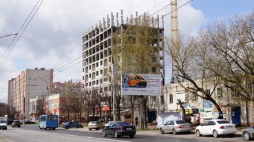 Ход строительства ЖК на ул. Б. Хмельницкого на 11 мая 2017