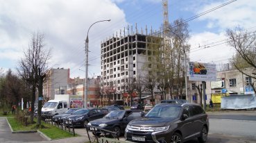 Ход строительства ЖК на ул. Б. Хмельницкого на 11 мая 2017