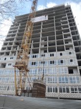 Ход строительства ЖК Новые Черемушки (ул. Ленинградская) на 14 мая 2017