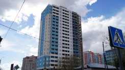 Ход строительства ЖК Центральный (ул. Зеленая) на 12 мая 2017
