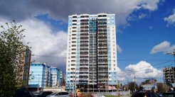Ход строительства ЖК Центральный (ул. Зеленая) на 12 мая 2017