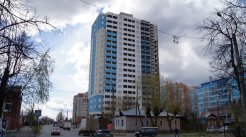 Ход строительства ЖК Центральный (ул. Зеленая) на 12 мая 2017