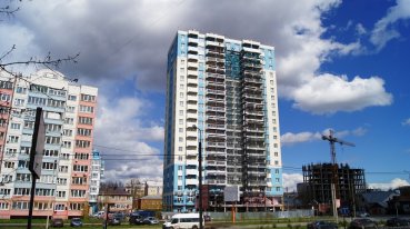 Ход строительства ЖК Центральный (ул. Зеленая) на 12 мая 2017