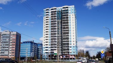Ход строительства ЖК Центральный (ул. Зеленая) на 12 мая 2017