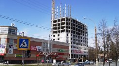 Ход строительства ЖК на ул. Б. Хмельницкого на 15 мая 2017