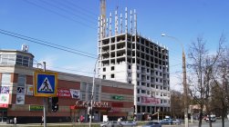 Ход строительства ЖК на ул. Б. Хмельницкого на 15 мая 2017