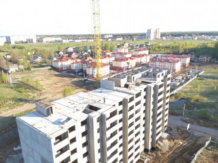 Ход строительства Микрорайон «Рождественский», Литер 7 на 18 мая 2017