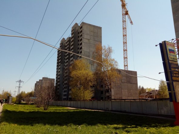 Ход строительства Дом на Парижской Коммуны, литер 2 на 18 мая 2017