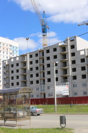 Ход строительства Дом на ул. Кудряшова Литер 1 на 22 мая 2017
