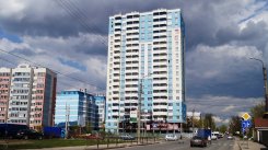 Ход строительства ЖК Центральный (ул. Зеленая) на 19 мая 2017