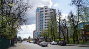 Ход строительства ЖК Центральный (ул. Зеленая) на 19 мая 2017