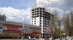Ход строительства ЖК на ул. Б. Хмельницкого на 19 мая 2017