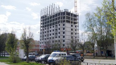 Ход строительства ЖК на ул. Б. Хмельницкого на 19 мая 2017