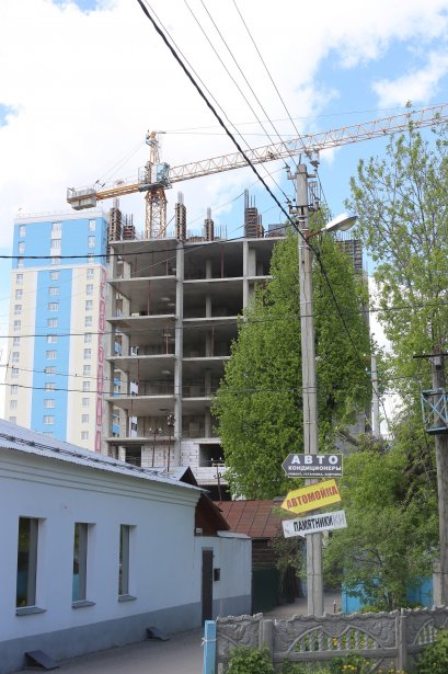 Ход строительства ЖК Высотка на Зеленой (ул. Зеленая) на 26 мая 2017