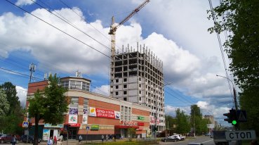 Ход строительства ЖК на ул. Б. Хмельницкого на 26 мая 2017