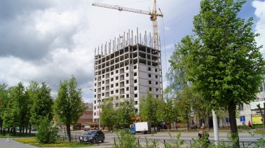 Ход строительства ЖК на ул. Б. Хмельницкого на 26 мая 2017