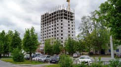 Ход строительства ЖК на ул. Б. Хмельницкого на 1 июня 2017