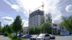 Ход строительства ЖК на ул. Б. Хмельницкого на 7 июня 2017