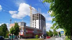 Ход строительства ЖК на ул. Б. Хмельницкого на 7 июня 2017