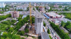 Ход строительства ЖК на ул. Б. Хмельницкого на 13 июня 2017