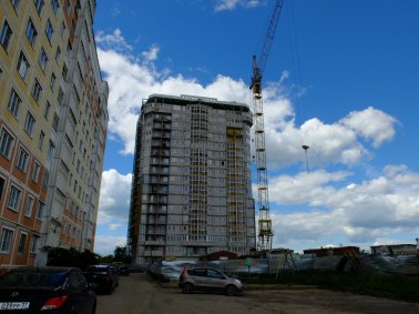 Ход строительства ЖК Иван Да Марья (Авдотьино, ул. Революционная) на 20 июня 2017